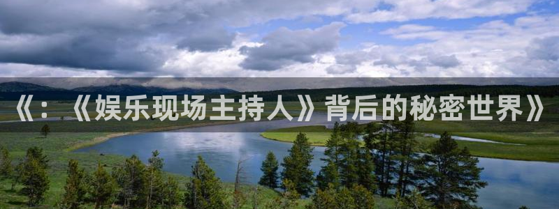 BB贝博艾弗森软件：《：《娱乐现场主持人》背后的秘密世界》